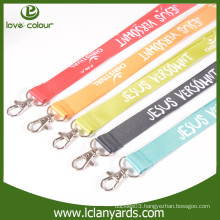 Bright color sublimation printing new products lanyard